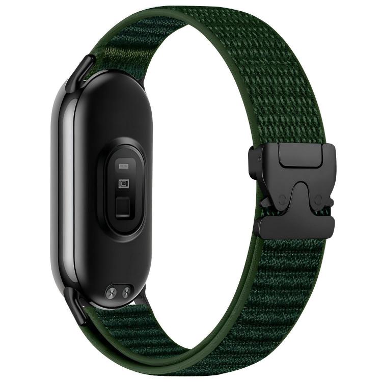 xDfind Parachute Buckle Mountain Pattern Nylon Watch Band, For Xiaomi Smart Band 11 / 10 / 9 / 8