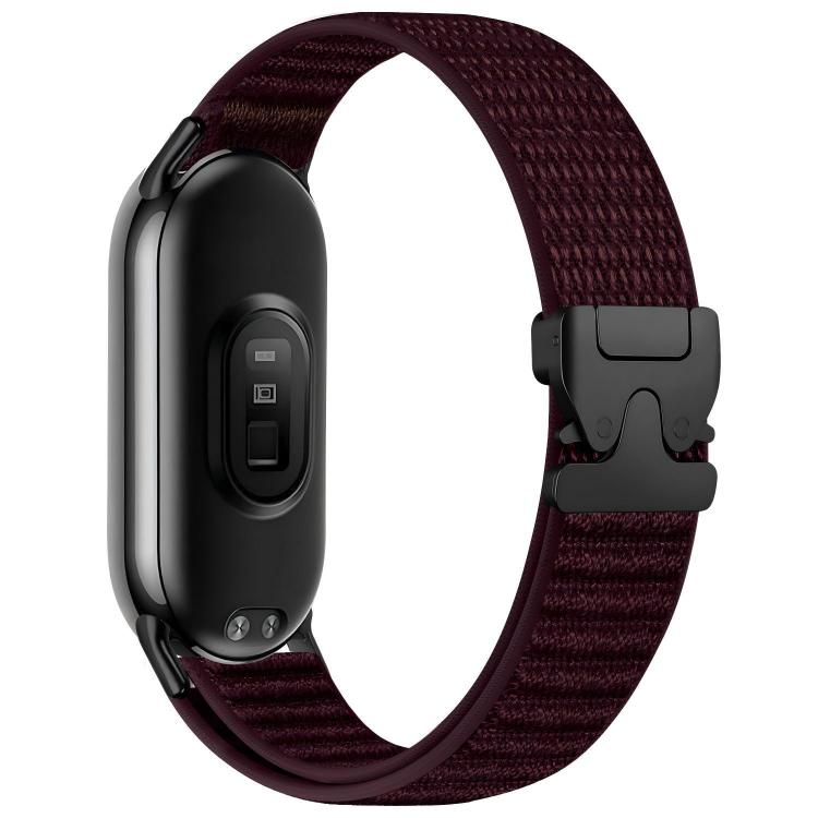 xDfind Parachute Buckle Mountain Pattern Nylon Watch Band, For Xiaomi Smart Band 11 / 10 / 9 / 8
