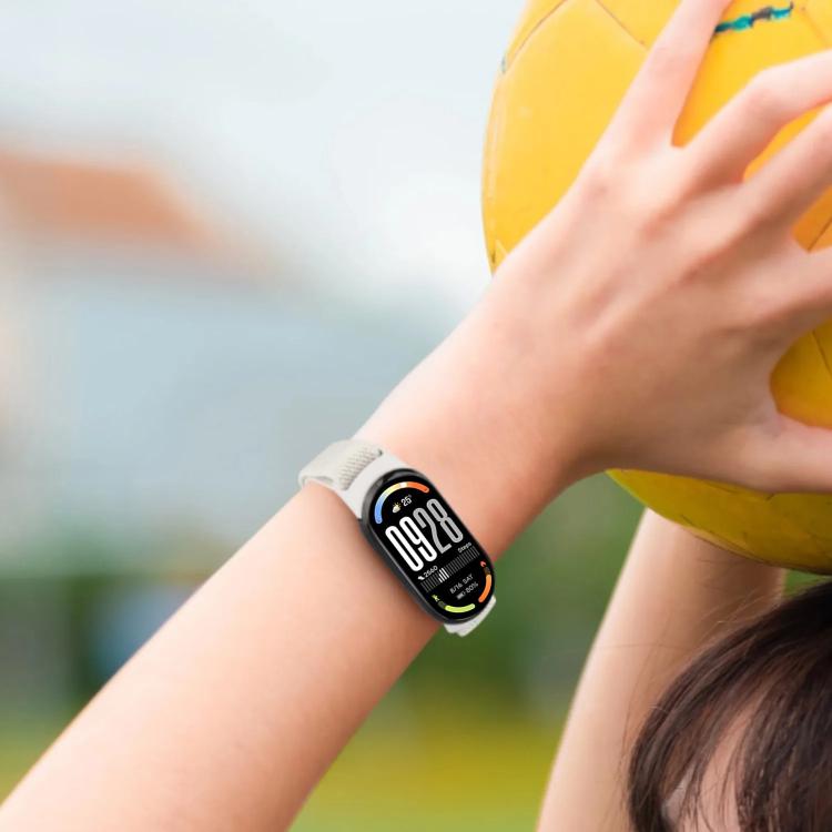xDfind Parachute Buckle Mountain Pattern Nylon Watch Band, For Xiaomi Smart Band 11 / 10 / 9 / 8