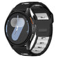 xDfind Flat-head Dual-color Silicone Watch Band, 20mm