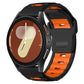 xDfind Flat-head Dual-color Silicone Watch Band, 20mm