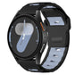 xDfind Flat-head Dual-color Silicone Watch Band, 20mm