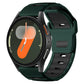 xDfind Flat-head Dual-color Silicone Watch Band, 20mm