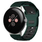 xDfind Flat-head Dual-color Silicone Watch Band, For Google Pixel Watch 5 / 4 / 3 / 2 / 1 41mm