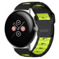 xDfind Flat-head Dual-color Silicone Watch Band, For Google Pixel Watch 5 / 4 / 3 / 2 / 1 41mm