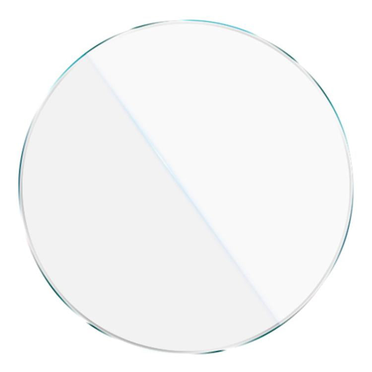 IMAK clear, round tempered glass watch screen protector