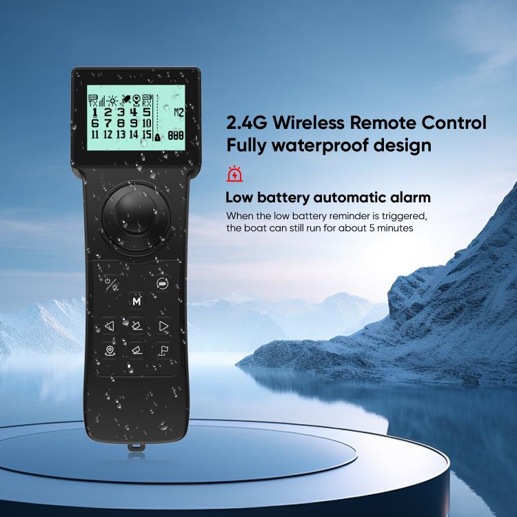 D50B GPS High Speed Smart Remote Control Fishing Bait Boat Support Dragging Net, EU Plug, US Plug, UK Plug