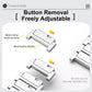 H-Shaped Detachable Press Folding Clasp Titanium Alloy Watch Band, 22mm