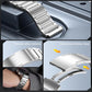H-Shaped Detachable Press Folding Clasp Titanium Alloy Watch Band, 22mm