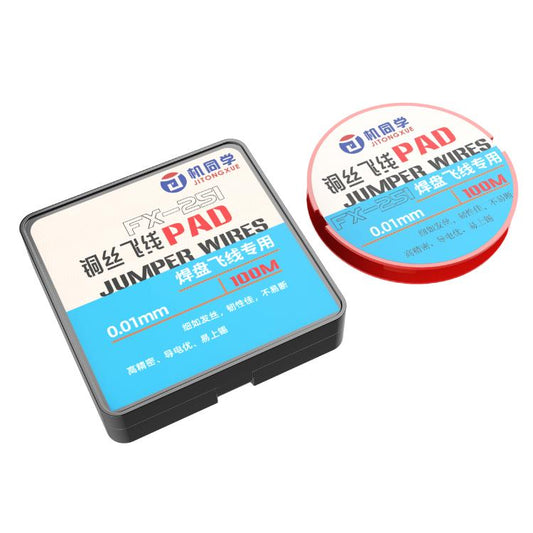 JTX FX Series Special-Purpose Jumper Wire, FX-251 0.01mm, FX-252 0.02mm, FX-254 0.0044mm