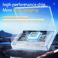 Visual fish finder with illuminated HD chip circuit graphic near display