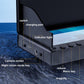 Visual fish finder base close-up with charging port, mode keys, and camera socket