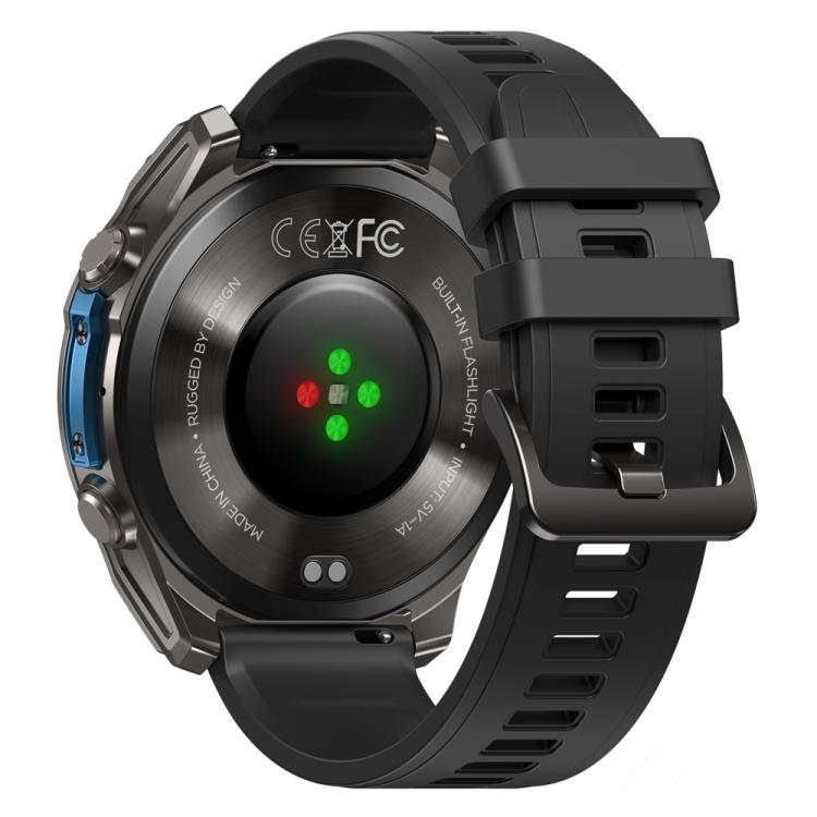 T-Rex 1.43 inch AMOLED Display Rugged Smart Watch with Built-in Flashlight
