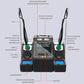 JTX TX1D Dual-Station Smart Soldering Rework Station, EU Plug, US Plug