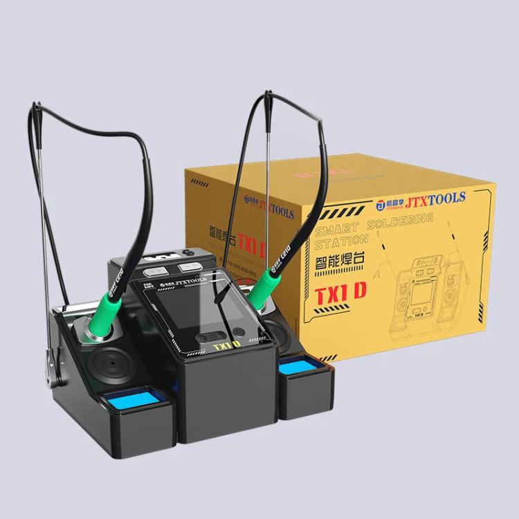 JTX TX1D Dual-Station Smart Soldering Rework Station, EU Plug, US Plug