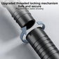 Adjustable in-car camera mount pole close-up of threaded locking section