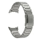 Three Beads Turtle Buckle Titanium Alloy Watch Band, For Google Pixel Watch 5 / 4 / 3 45mm