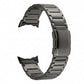 Three Beads Turtle Buckle Titanium Alloy Watch Band, For Google Pixel Watch 5 / 4 / 3 45mm