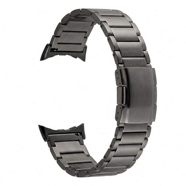 Three Beads Turtle Buckle Titanium Alloy Watch Band, For Google Pixel Watch 5 / 4 / 3 45mm