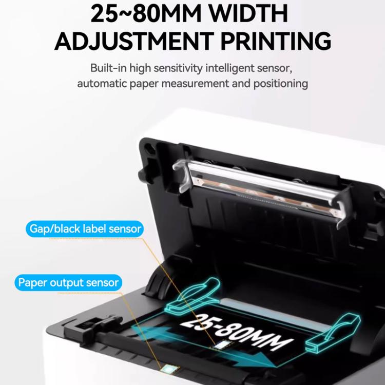 Xprinter XP-D362 80mm Computer Version Thermal Label Printer, XP-D362