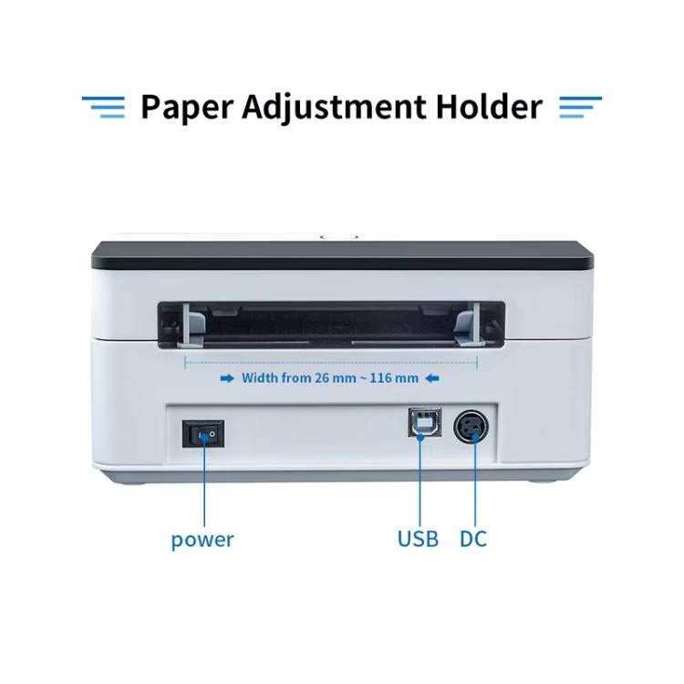 Xprinter XP-D463B 108mm Computer Version Thermal Label Printer, XP-D463B