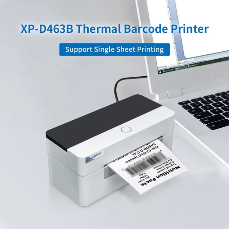 Xprinter XP-D463B 108mm Computer Version Thermal Label Printer, XP-D463B