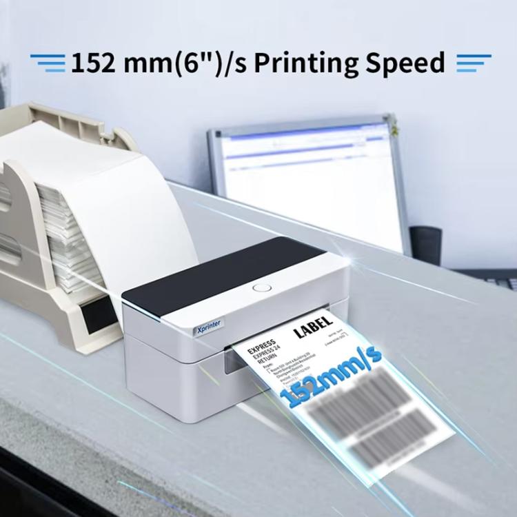 Xprinter XP-D463B 108mm Computer Version Thermal Label Printer, XP-D463B