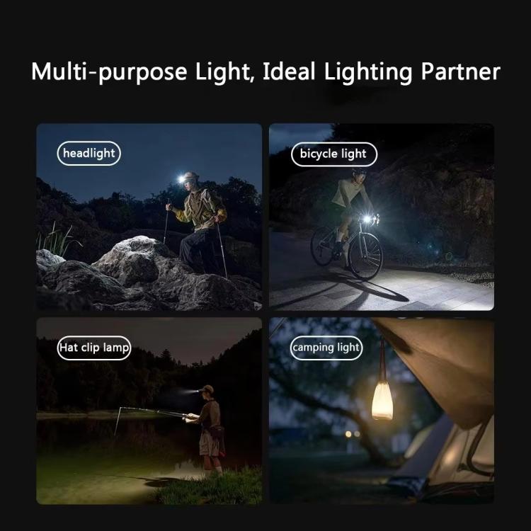 Multi-purpose outdoor multifunctional light for headlight, bike, hat, and camping