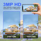 ESCAM QFS71 4G 3MP IP66 Wireless Security Camera System with Solar Panel, European Version, American Version