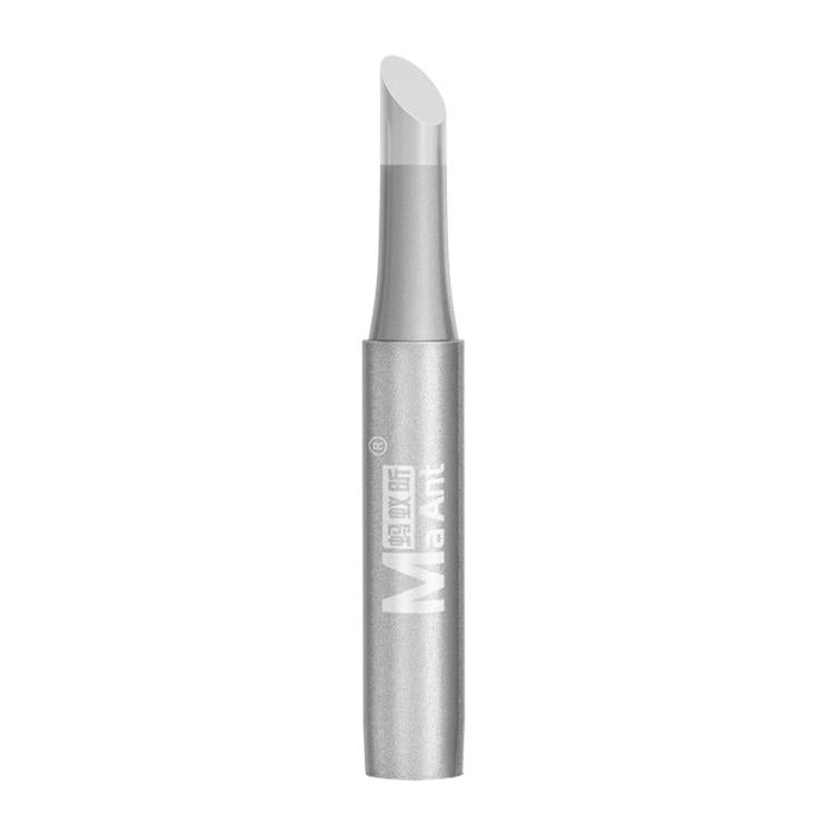 MaAnt universal soldering iron tip, rounded chisel conical, silver metal