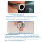 Lead-free soldering iron tip with built-in steel pipe and plated copper coating