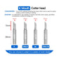K mouth soldering iron tips set, cutter head, sizes K to 1.6thin SK