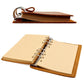 Vintage Genuine Leather Notebook Detachable Loose-Leaf Travel Account Book