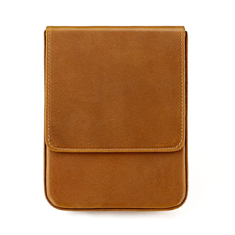 Crazy Horse Leather Pull Out Fountain Pen Cap
