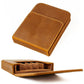 Crazy Horse Leather Pull Out Fountain Pen Cap