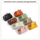 Set of small locking coin purses with kiss-lock frames and bead chains in assorted colors