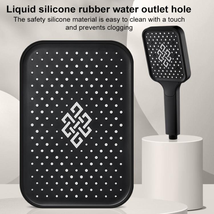 13 Inch Square Overhead Top Spray Pressurized Shower Head Shower Nozzle