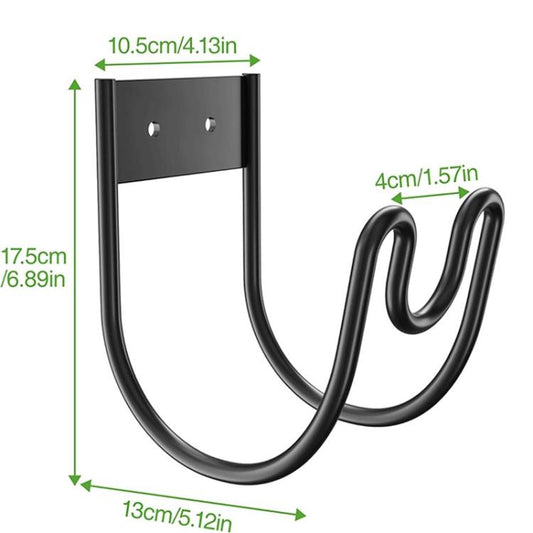 U-shaped Hose Hanger Garden Wall-mounted Water Pipe Bracket Hook, FS-24134