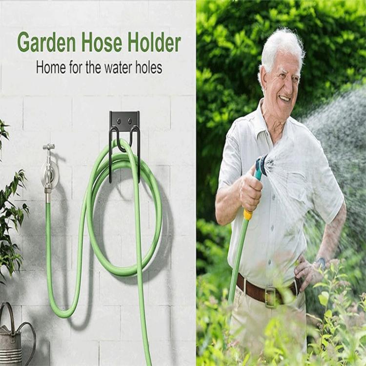 U-shaped Hose Hanger Garden Wall-mounted Water Pipe Bracket Hook, FS-24134