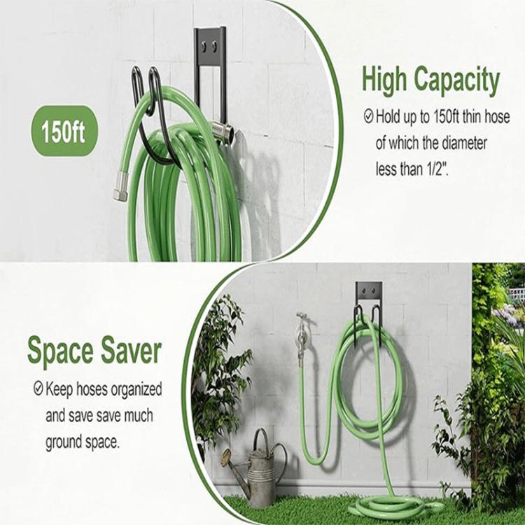 U-shaped Hose Hanger Garden Wall-mounted Water Pipe Bracket Hook, FS-24134