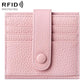 KB90 Genuine Leather RFID Multi-Card Buckle Card Bag