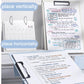 A4 Standing File Board Writing Pad, Vertical, Horizontal