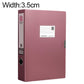 PP Thickened A4 Foldable File Storage Box, 2.0cm, 3.5cm, 5.5cm, 7.5cm