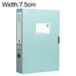 PP Thickened A4 Foldable File Storage Box, 3.5cm, 5.5cm, 7.5cm, 2.0cm