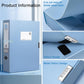 PP Thickened A4 Foldable File Storage Box, 2.0cm, 3.5cm, 5.5cm, 7.5cm