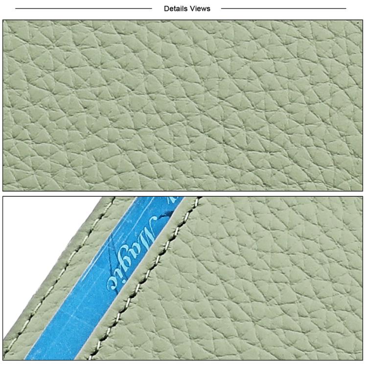 KB29 Genuine Leather RFID Zipper Accordion Card Holder