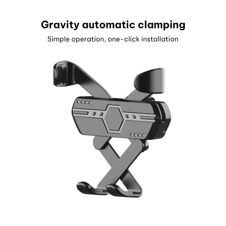Gravity Snap-on Type Car Phone Holder Main Body Accessory for 17mm Ball Joint