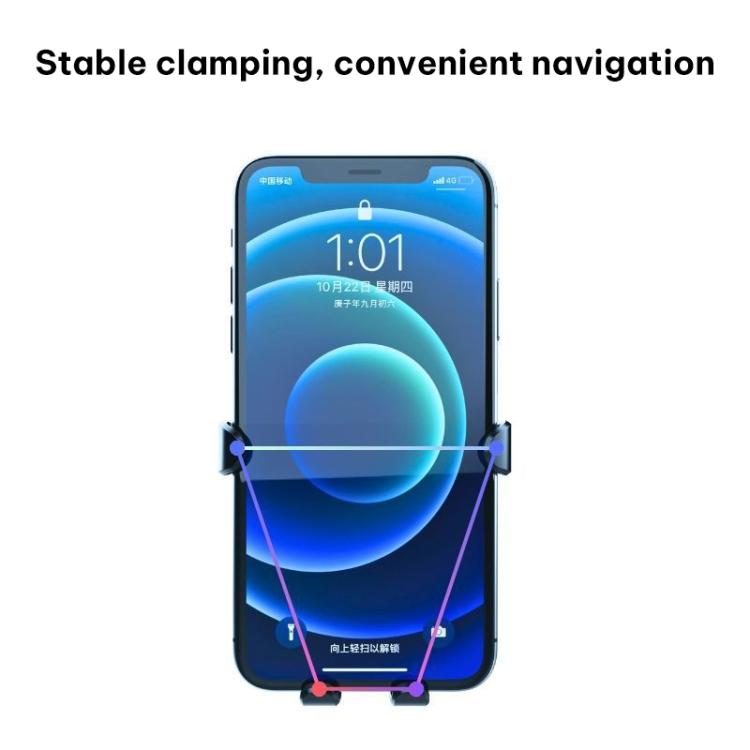 Gravity Snap-on Type Car Phone Holder Main Body Accessory for 17mm Ball Joint