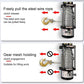 Electric winch drum with steel wire rope and clutch release mechanism