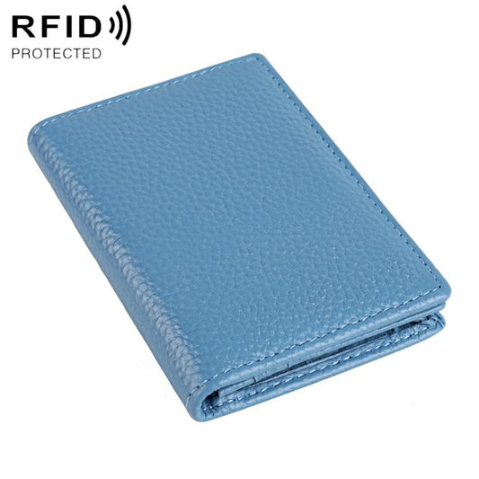KB150 RFID Anti-theft Genuine Leather Business Card Bag